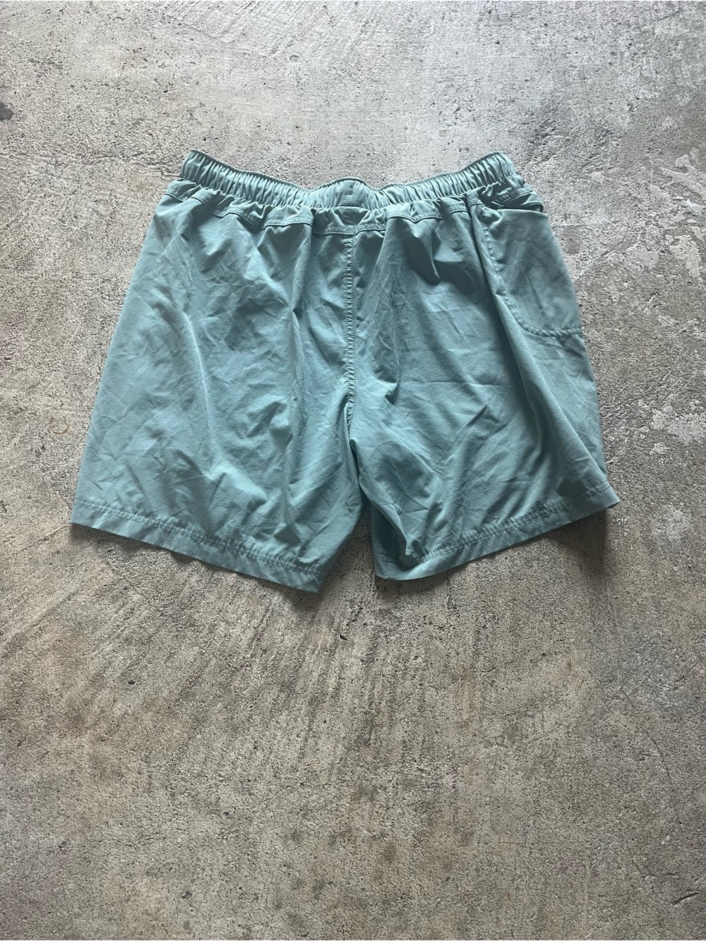 Free Fly Apparel Men's Teal Athletic Elastic-Waist Shorts - Picture 7 of 7